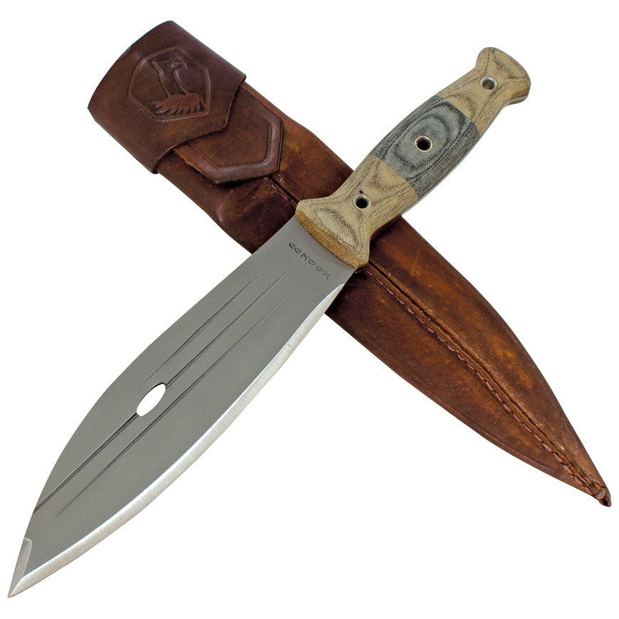 Condor Primitive Bush Knife: BK-CTK2428HCV3