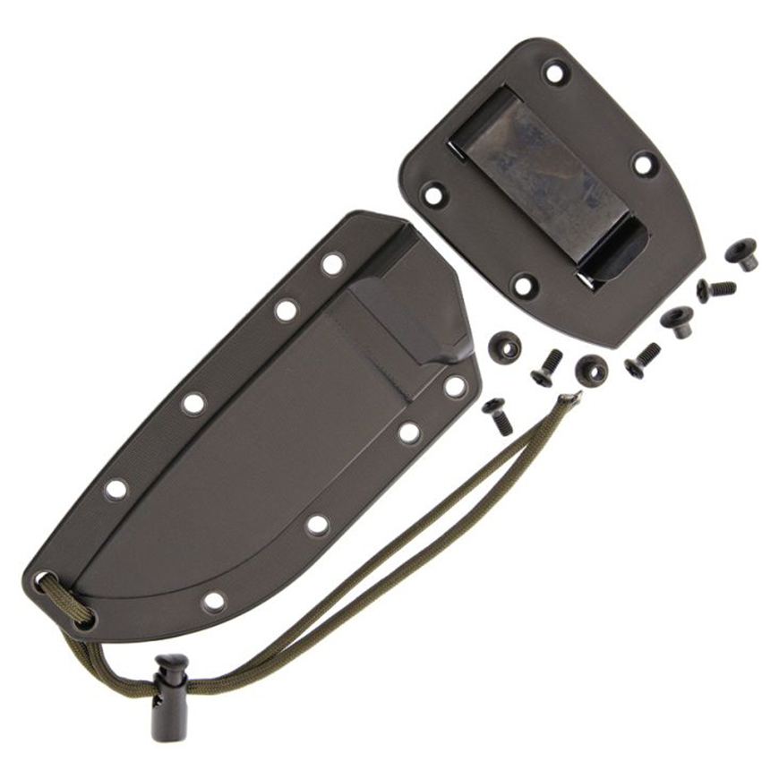 ESEE Model 4 Carbon Steel Plain: BK-ES4PBV3