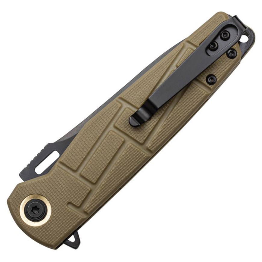 Elite Tactical Tactical Linerlock Tan: BK-ETA001TNV3