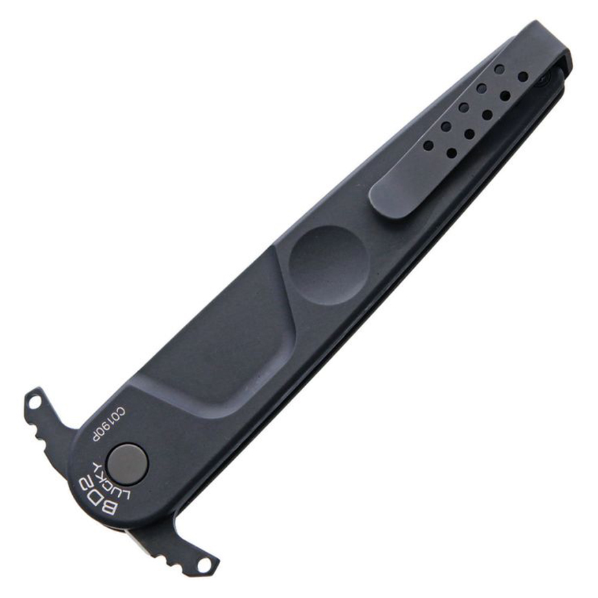 Extrema Ratio BD2 Linerlock Lucky Black: BK-EX0228BLKV3