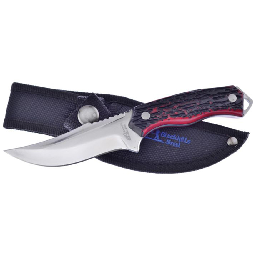 Frost Cutlery Skinner Red Delrin: BK-FBKH017STRV3
