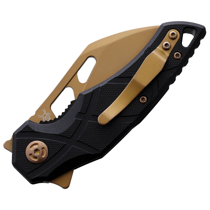 Fox Edge Atrax Linerlock Tan/Black: BK-FE011V3