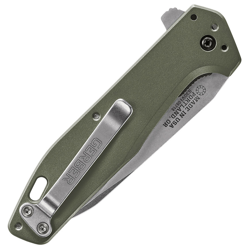 Gerber Fastball Linerlock Green: BK-G1610V3