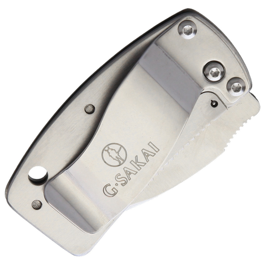 G.Sakai Money Clip Framelock: BK-GS11168V3
