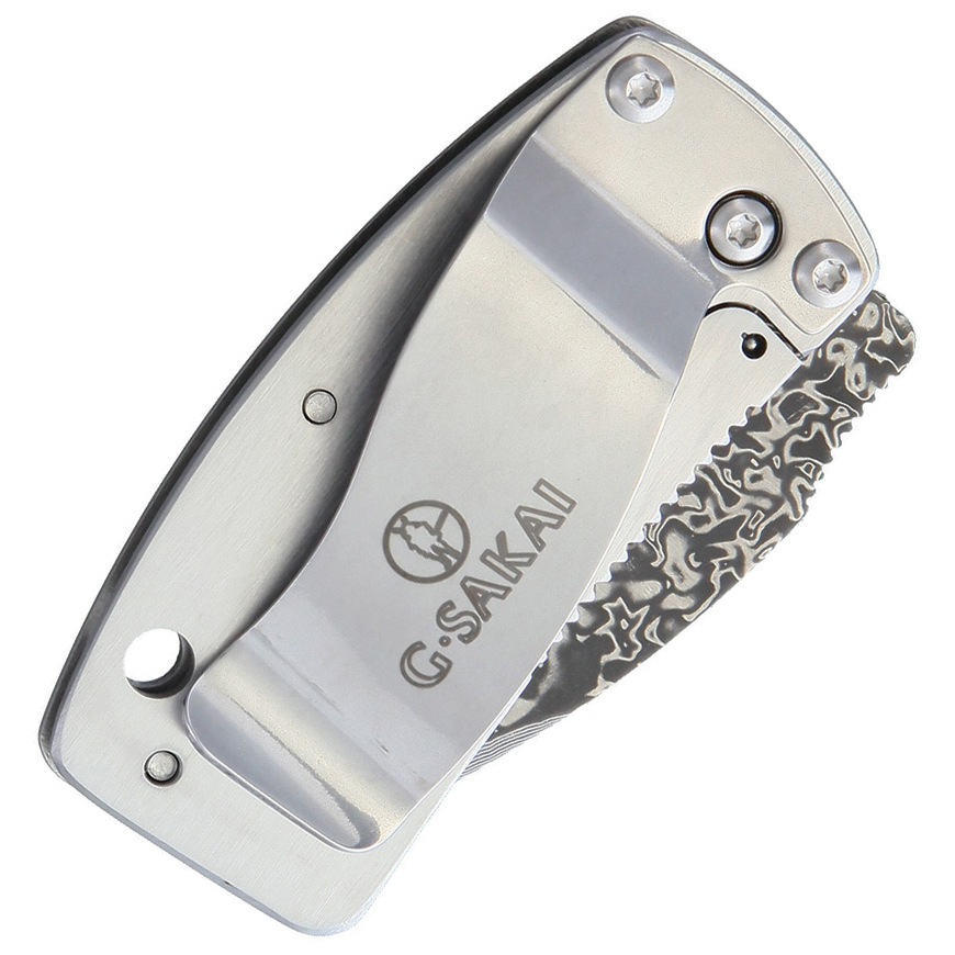 G.Sakai Money Clip Framelock Mt Fuji: BK-GS11605V3