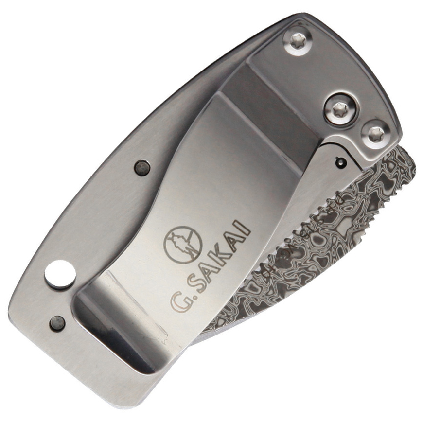 G.Sakai Money Clip Framelock: BK-GS11610V3