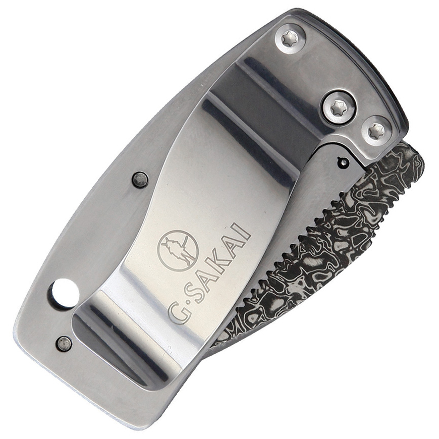 G.Sakai Money Clip Framelock Paw: BK-GS11667V3
