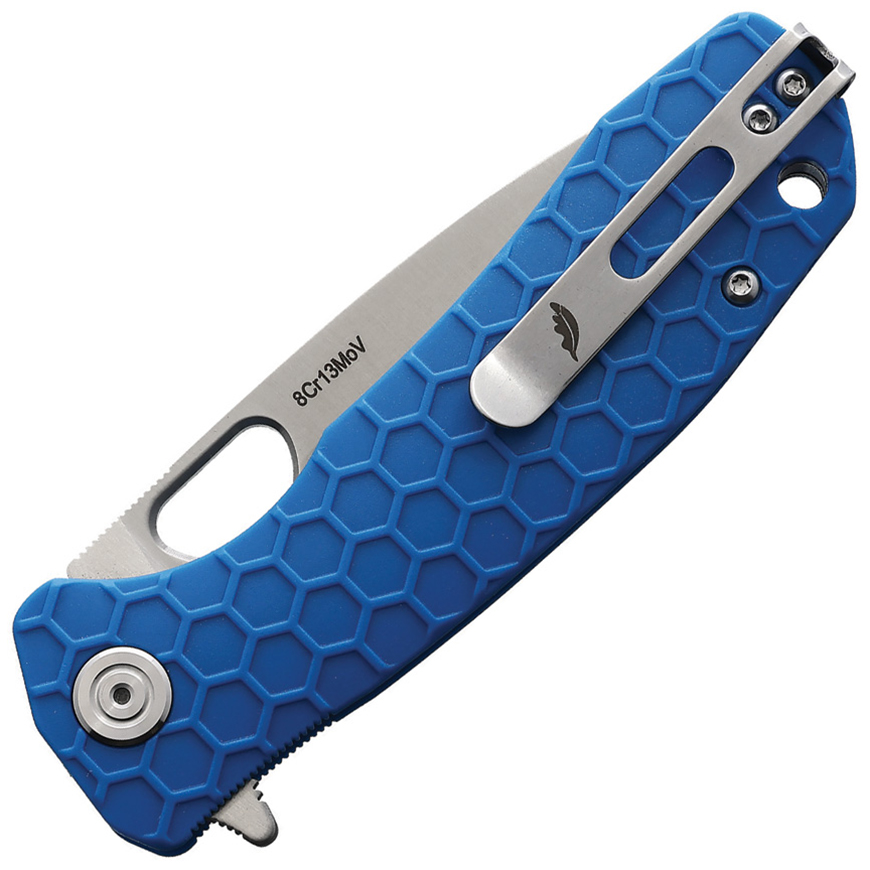 Honey Badger Knives Medium Linerlock Blue: BK-HB1017V3