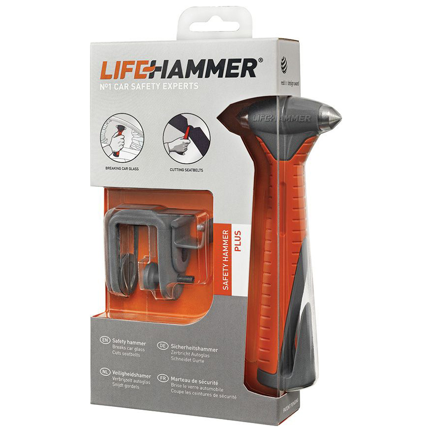 Lifehammer Safety Hammer Plus Orange: BK-LHR00602V3